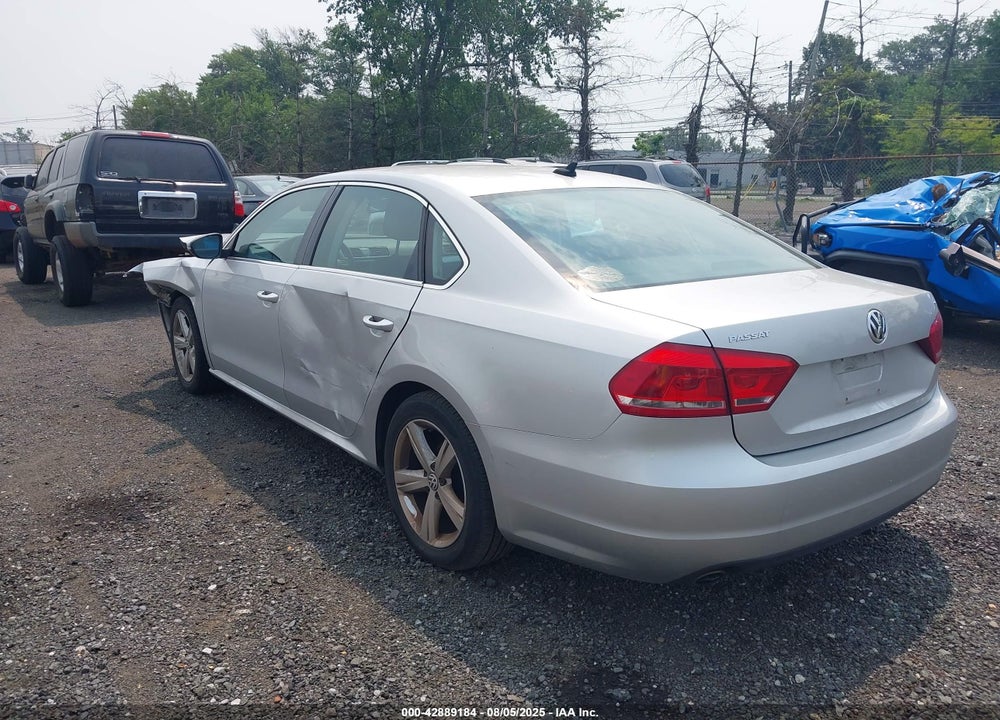 2012 VOLKSWAGEN PASSAT VIN: 1VWBP7A39CC099570