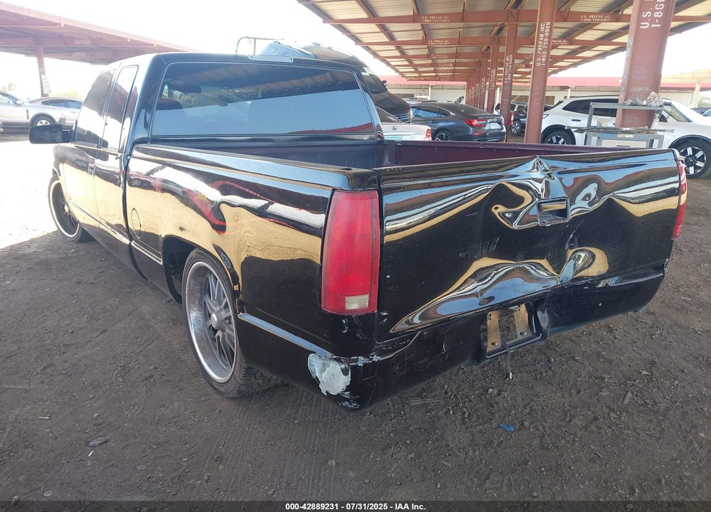 1998 CHEVROLET C1500 FLEETSIDE VIN: 1GCEC19M6WE225320