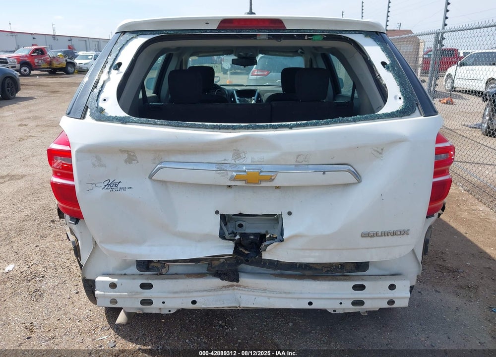 2016 CHEVROLET EQUINOX VIN: 2GNALBEK9G1157534