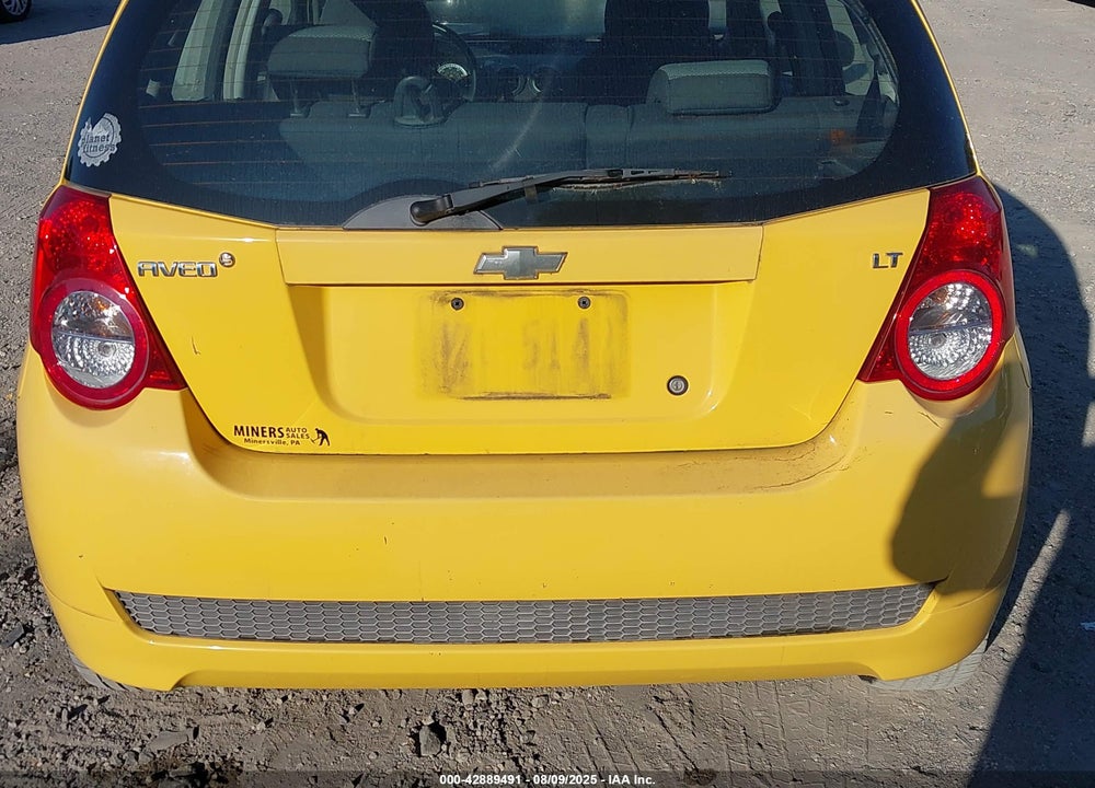 2010 CHEVROLET AVEO VIN: KL1TD6DE1AB111440