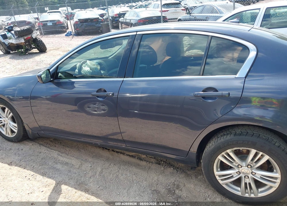 2010 INFINITI G37 VIN: JN1CV6AR9AM452234