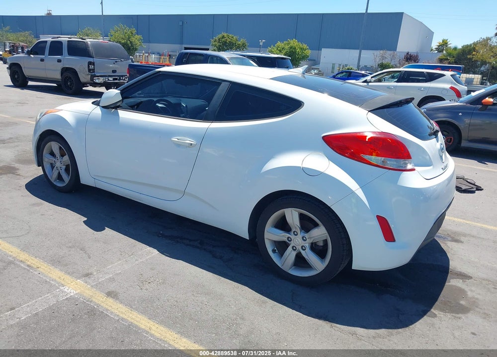 2014 HYUNDAI VELOSTER BASE W/BLACK VIN: KMHTC6ADXEU203420