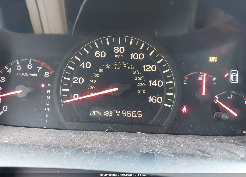 2005 HONDA ACCORD 2.4 EX VIN: 1HGCM56875A087653