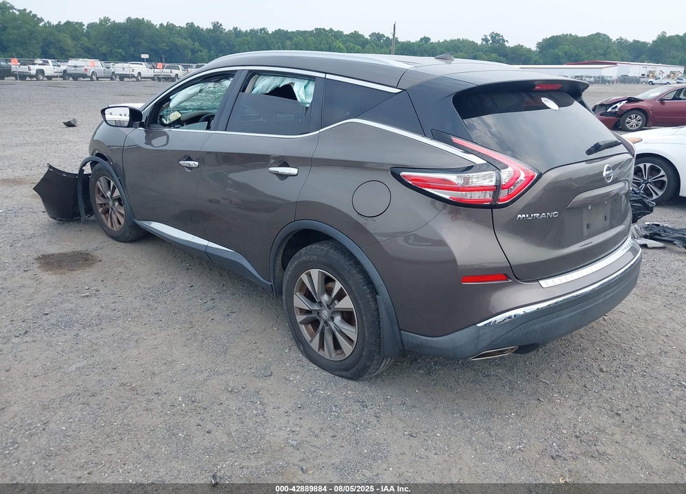 2015 NISSAN MURANO SL VIN: 5N1AZ2MG5FN204684