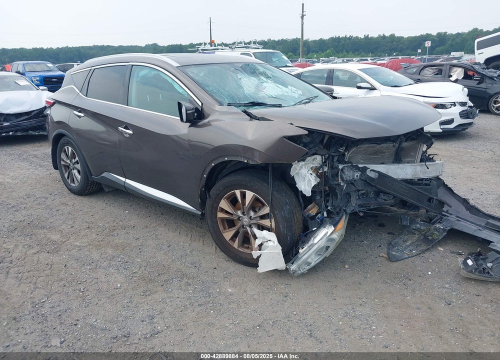 2015 NISSAN MURANO SL VIN: 5N1AZ2MG5FN204684