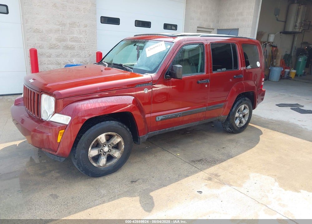 2008 JEEP LIBERTY SPORT VIN: 1J8GN28K08W284619