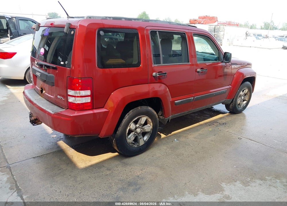 2008 JEEP LIBERTY SPORT VIN: 1J8GN28K08W284619