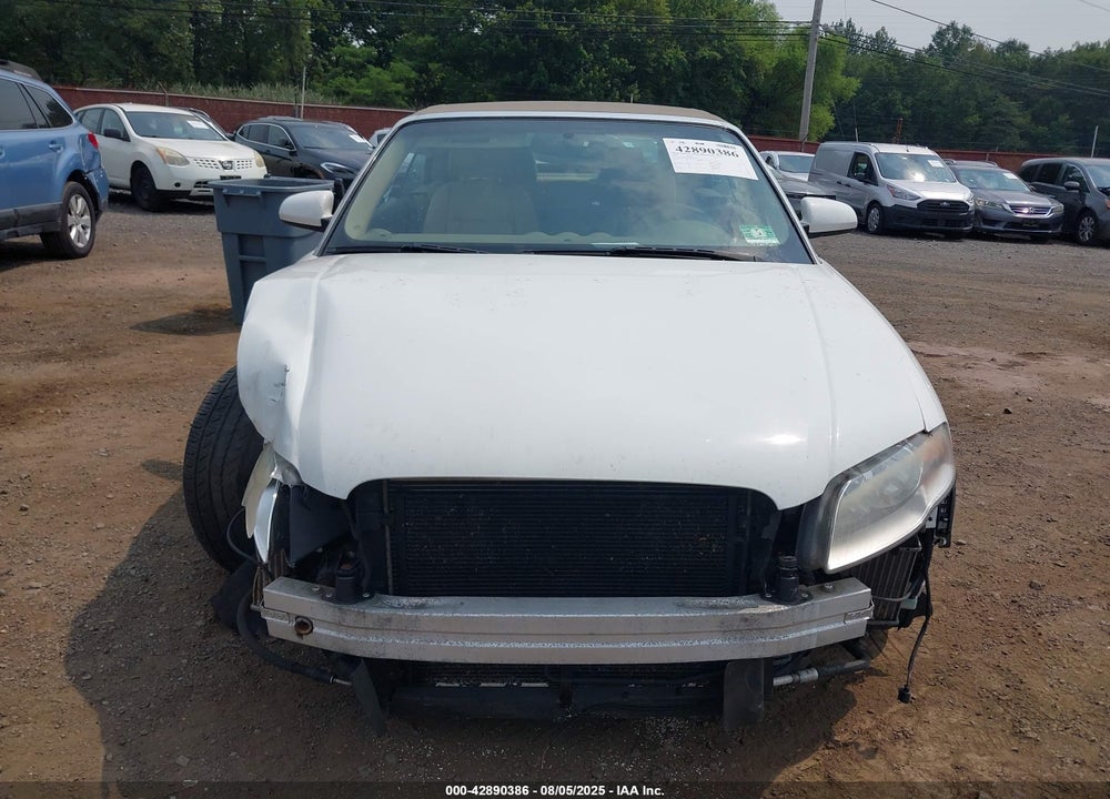 2008 AUDI A4 2.0T VIN: WAUDF48H68K004617