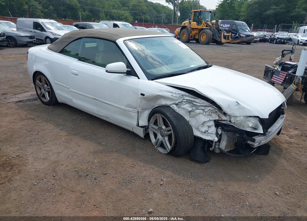 2008 AUDI A4 2.0T VIN: WAUDF48H68K004617