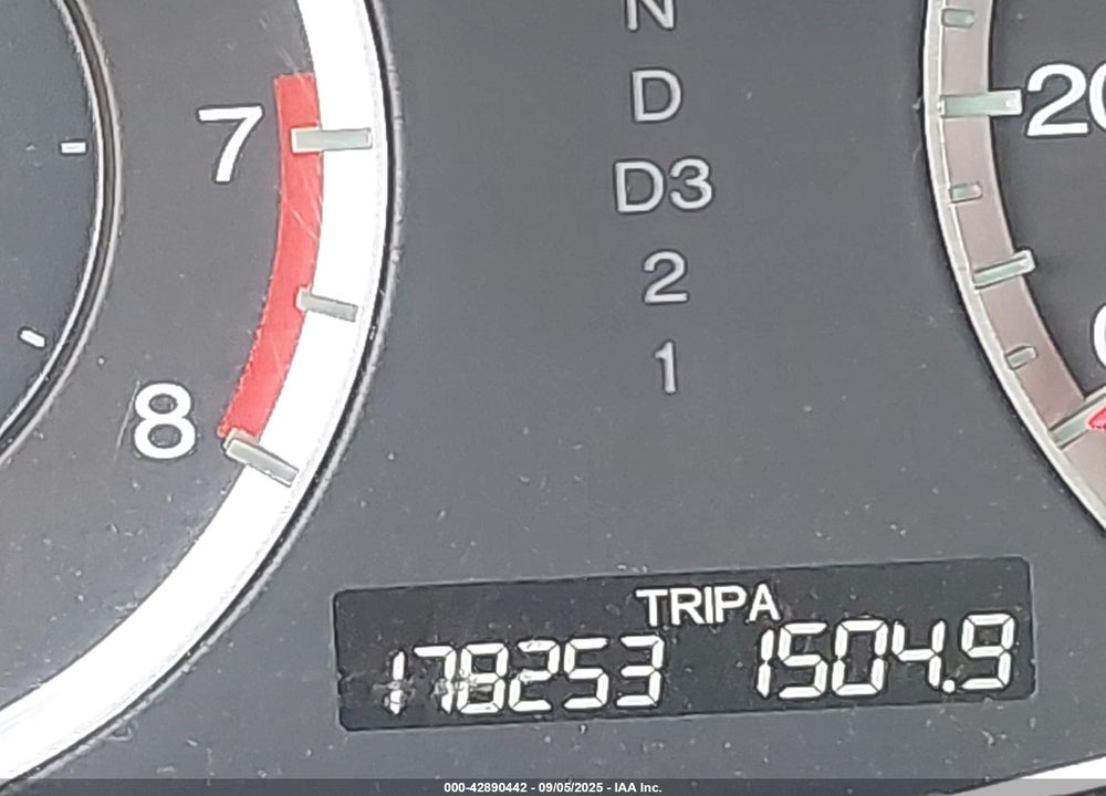 2008 HONDA ACCORD 2.4 LX VIN: 1HGCP26368A163684