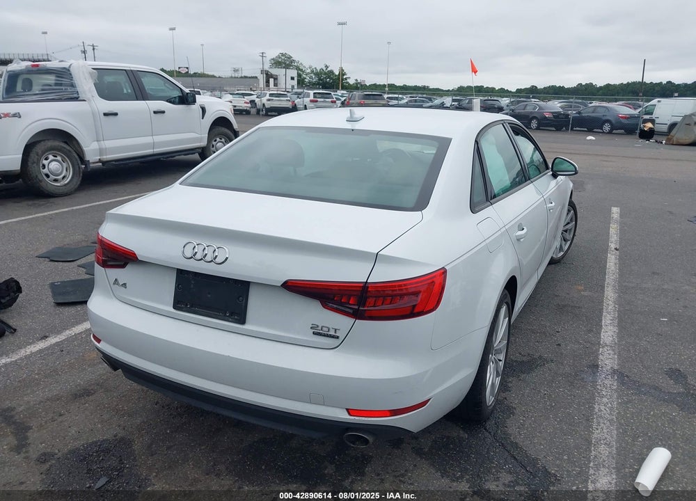 2017 AUDI A4 2.0T PREMIUM VIN: WAUANAF45HN023811