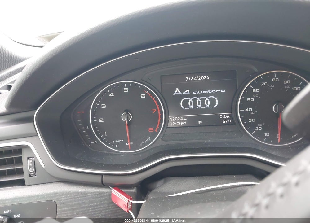 2017 AUDI A4 2.0T PREMIUM VIN: WAUANAF45HN023811
