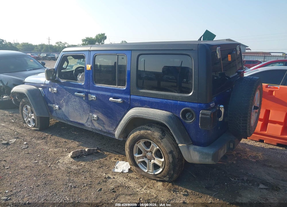2019 JEEP WRANGLER UNLIMITED VIN: 1C4HJXDG8KW682612