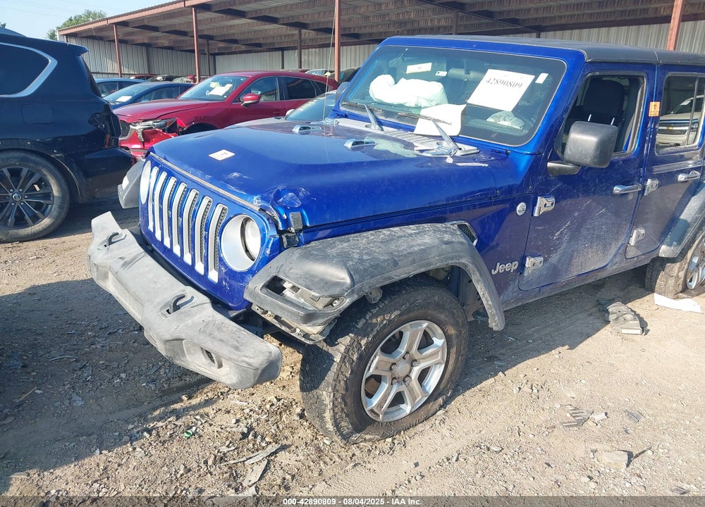 2019 JEEP WRANGLER UNLIMITED VIN: 1C4HJXDG8KW682612