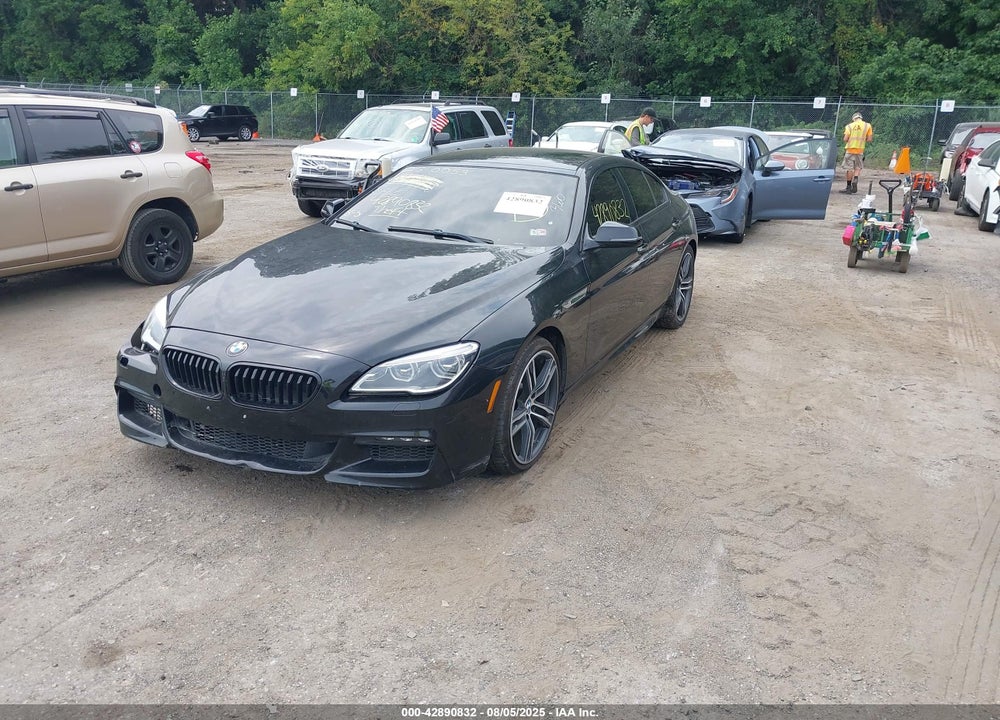 2018 BMW 640I GRAN COUPE VIN: WBA6D0C57JG852938