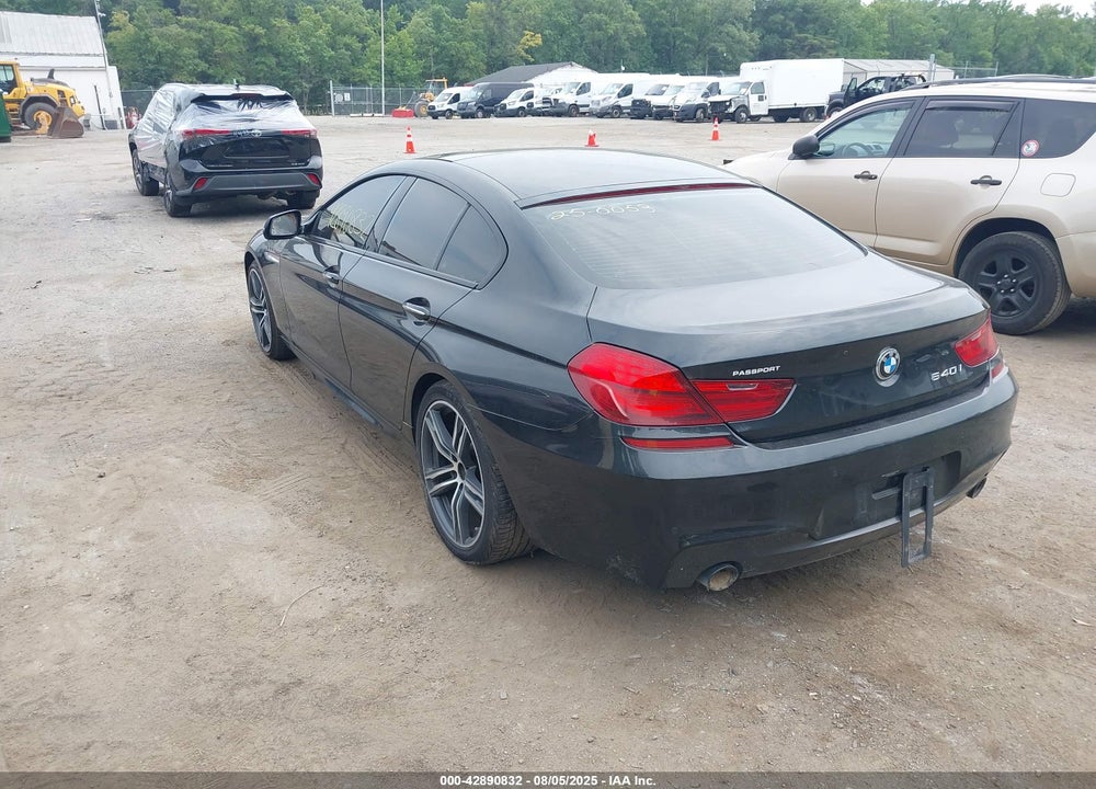 2018 BMW 640I GRAN COUPE VIN: WBA6D0C57JG852938