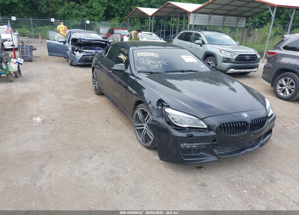 2018 BMW 640I GRAN COUPE VIN: WBA6D0C57JG852938