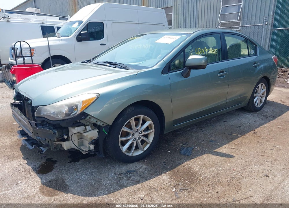 2014 SUBARU IMPREZA 2.0I PREMIUM VIN: JF1GJAC67EH024022