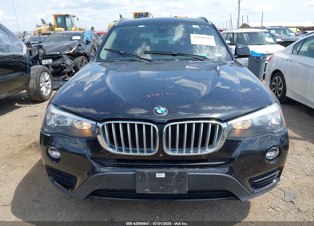 2017 BMW X3 VIN: 5UXWX9C52H0T01204