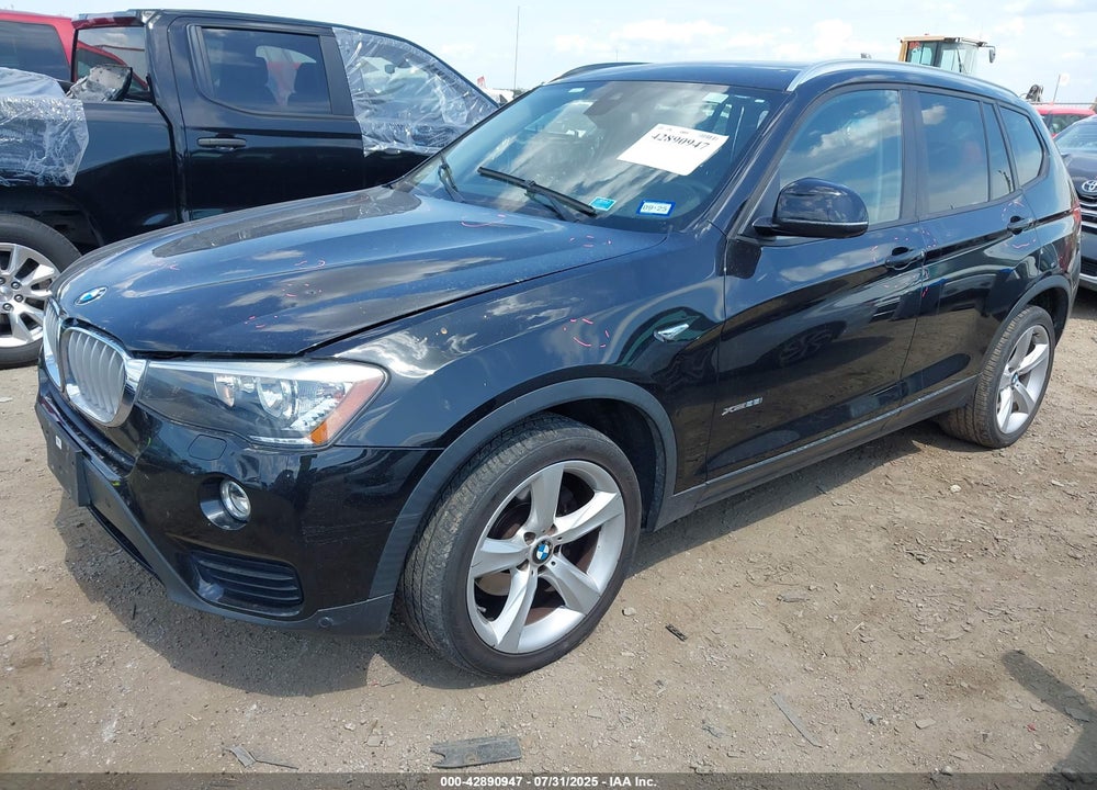 2017 BMW X3 VIN: 5UXWX9C52H0T01204