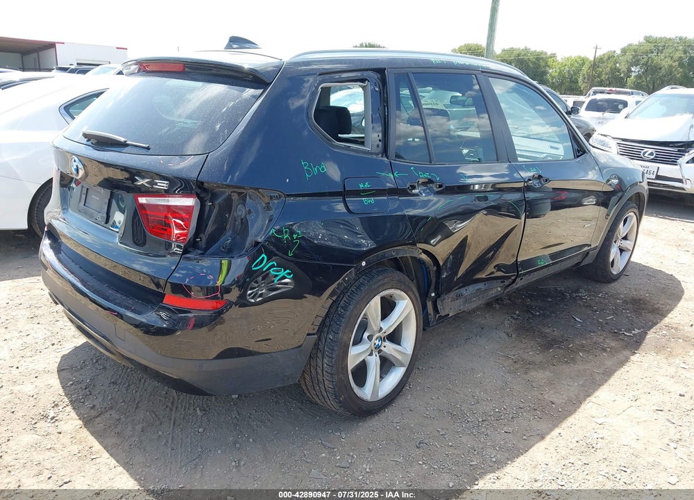 2017 BMW X3 VIN: 5UXWX9C52H0T01204