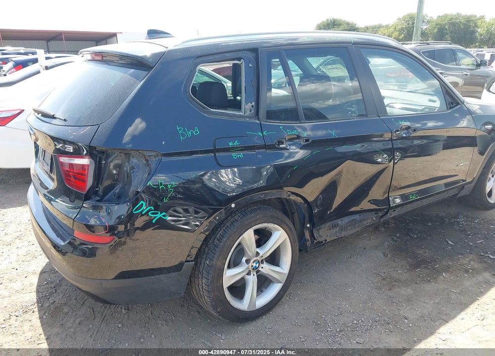 2017 BMW X3 VIN: 5UXWX9C52H0T01204