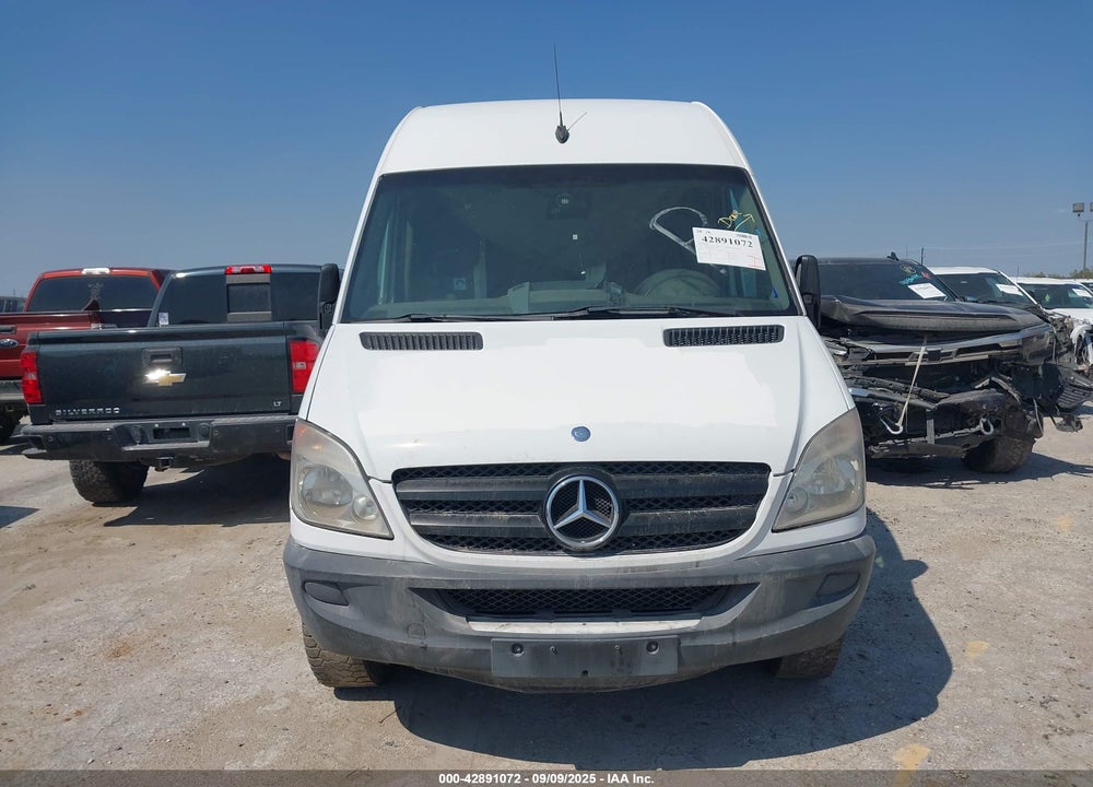2011 MERCEDES-BENZ SPRINTER 2500 HIGH ROOF VIN: WD3PE8CB9B5602293