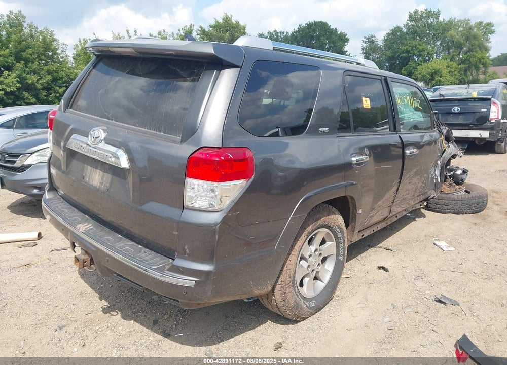 2010 TOYOTA 4RUNNER VIN: JTEBU5JR1A5011158