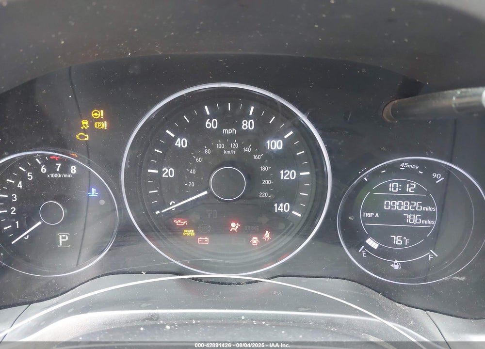 2022 HONDA HR-V AWD LX VIN: 3CZRU6H39NM710106