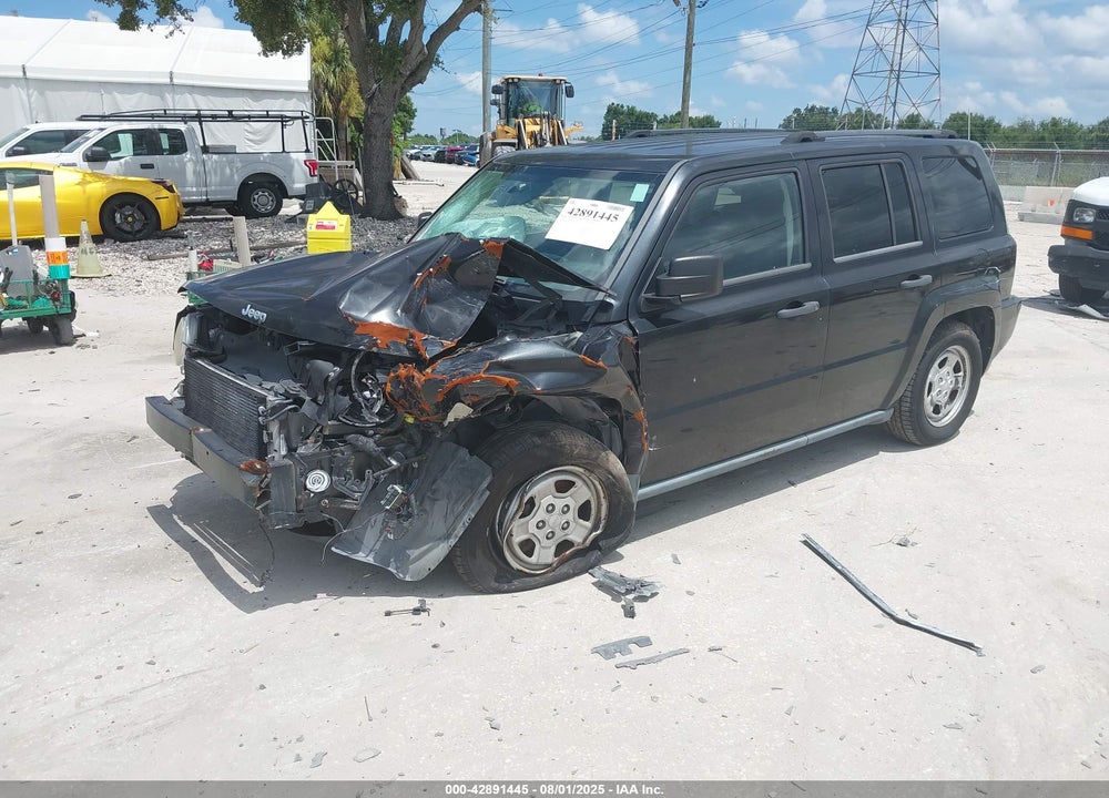 2008 JEEP PATRIOT SPORT VIN: 1J8FT28W58D644502