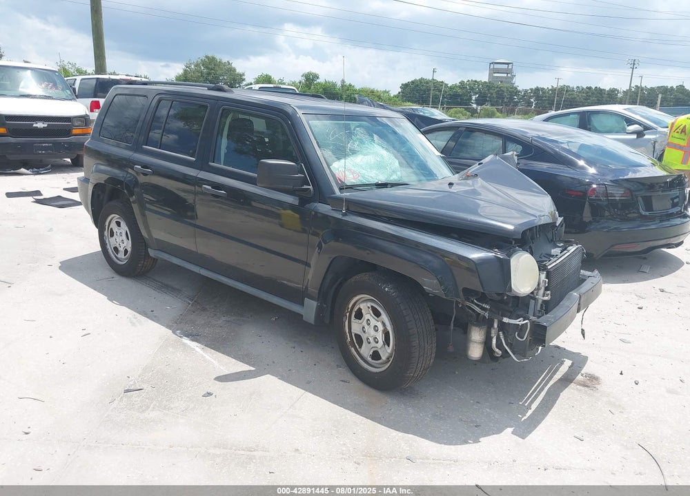 2008 JEEP PATRIOT SPORT VIN: 1J8FT28W58D644502