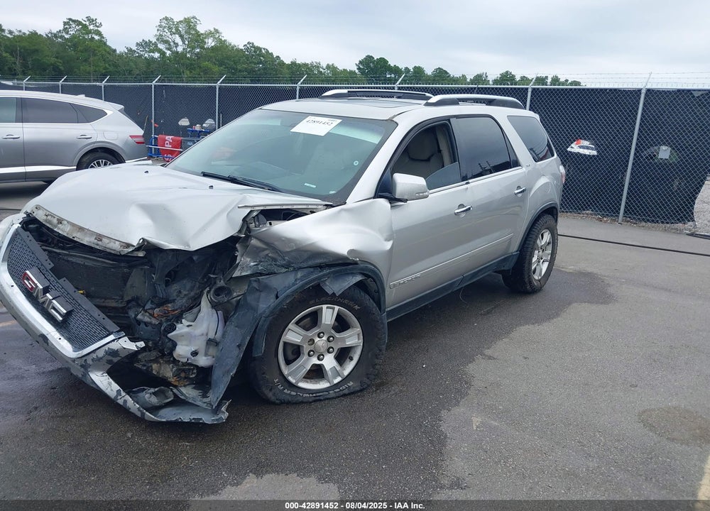 2008 GMC ACADIA SLT-1 VIN: 1GKER23768J276306