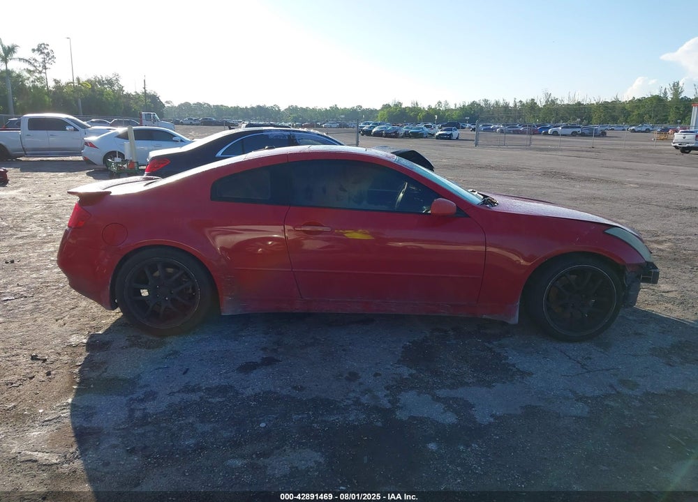 2005 INFINITI G35 VIN: JNKCV54EX5M410613