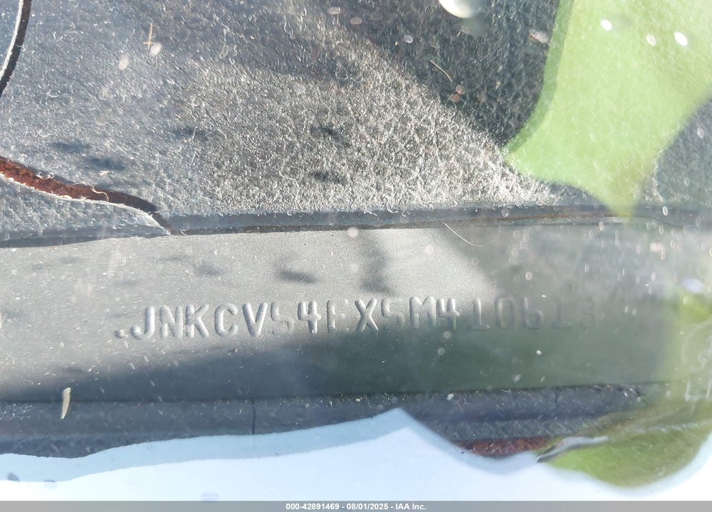2005 INFINITI G35 VIN: JNKCV54EX5M410613