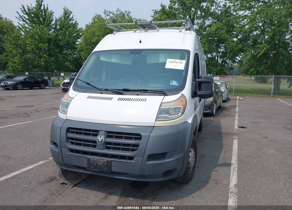 2017 RAM PROMASTER 2500 VIN: 3C6TRVCG0HE528706