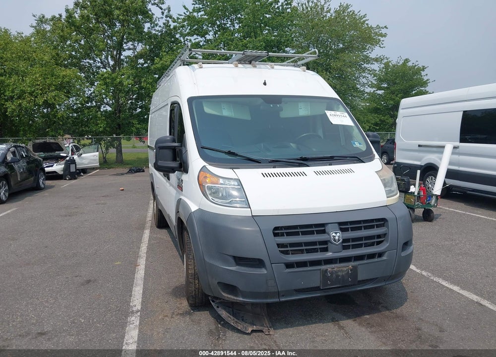2017 RAM PROMASTER 2500 VIN: 3C6TRVCG0HE528706