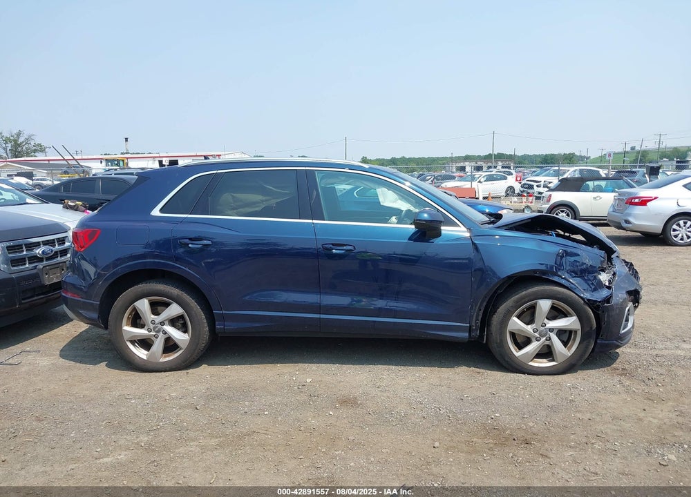 2020 AUDI Q3 PREMIUM 45 TFSI QUATTRO TIPTRONIC VIN: WA1AECF36L1061824