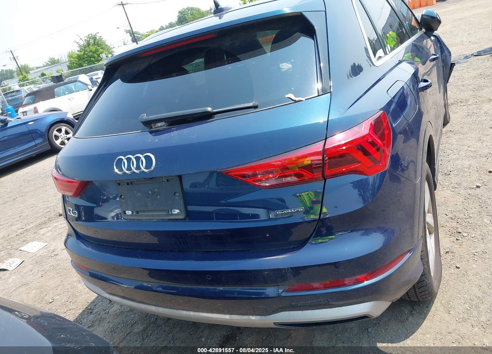 2020 AUDI Q3 PREMIUM 45 TFSI QUATTRO TIPTRONIC VIN: WA1AECF36L1061824