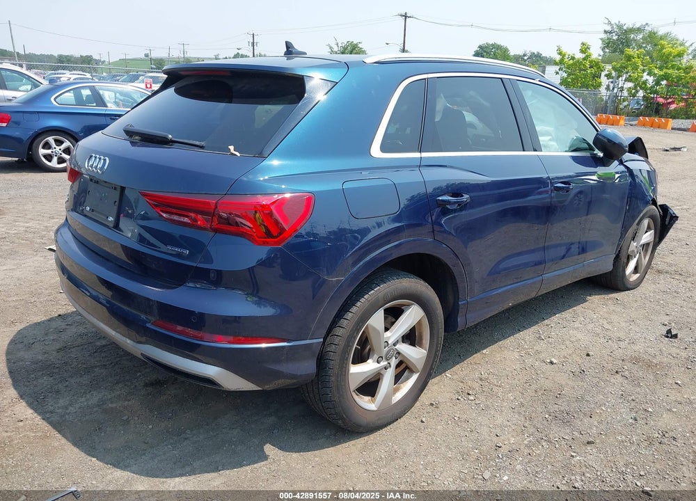2020 AUDI Q3 PREMIUM 45 TFSI QUATTRO TIPTRONIC VIN: WA1AECF36L1061824