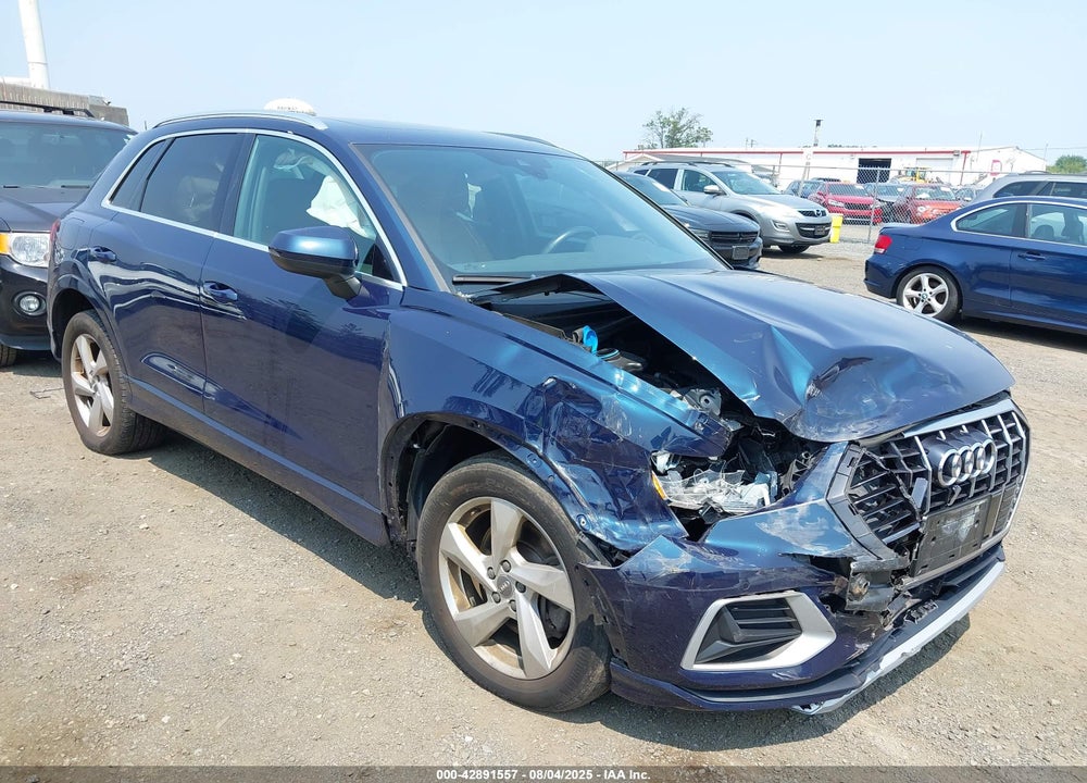 2020 AUDI Q3 PREMIUM 45 TFSI QUATTRO TIPTRONIC VIN: WA1AECF36L1061824