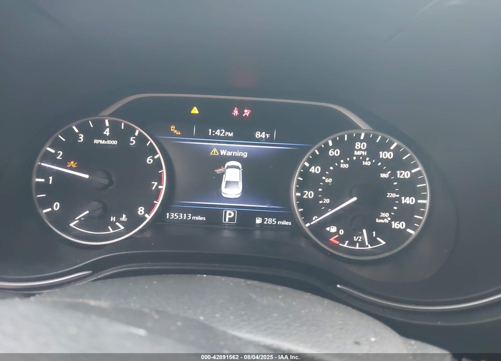 2017 NISSAN MAXIMA VIN: 1N4AA6APXHC392453