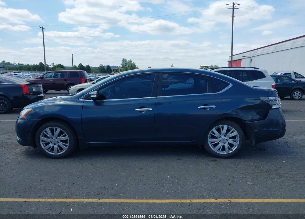 2013 NISSAN SENTRA SL VIN: 3N1AB7AP1DL669859
