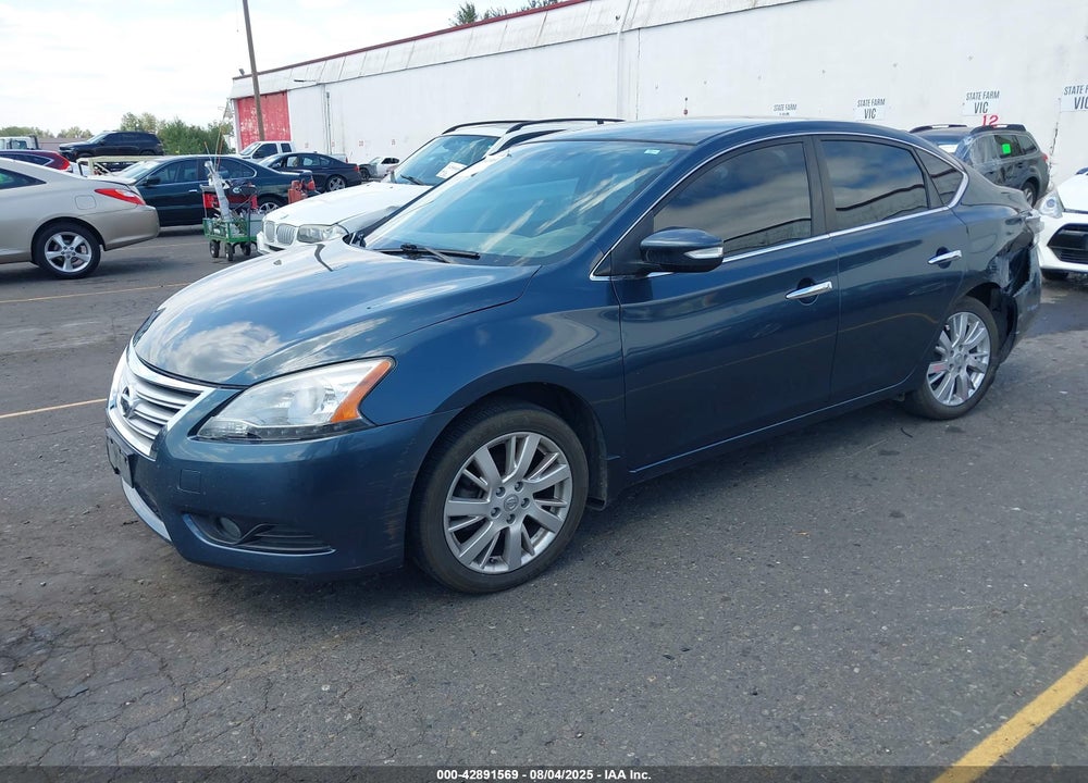2013 NISSAN SENTRA SL VIN: 3N1AB7AP1DL669859