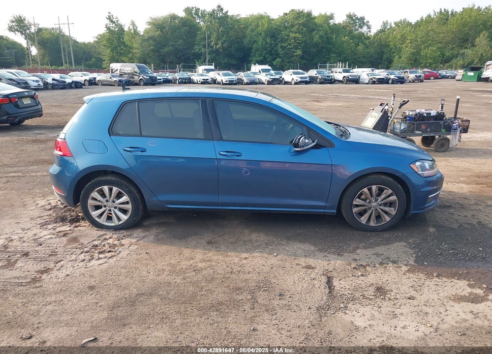 2018 VOLKSWAGEN GOLF TSI S/TSI SE VIN: 3VWG17AU9JM281281
