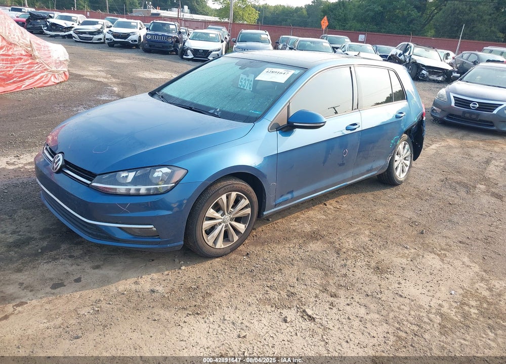 2018 VOLKSWAGEN GOLF TSI S/TSI SE VIN: 3VWG17AU9JM281281