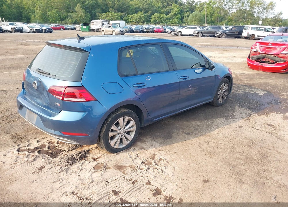 2018 VOLKSWAGEN GOLF TSI S/TSI SE VIN: 3VWG17AU9JM281281