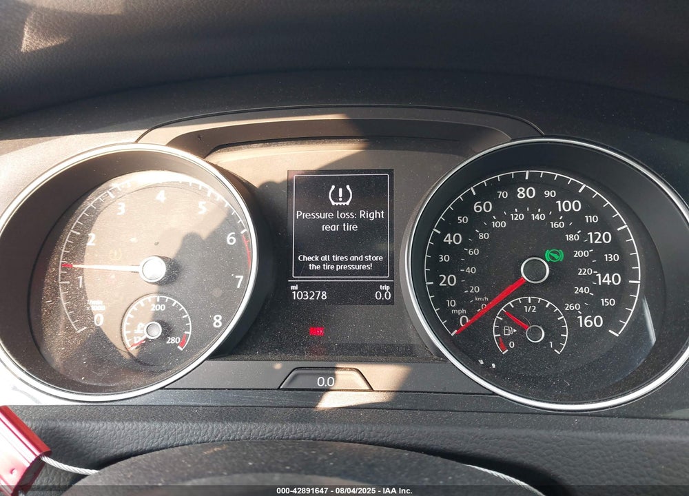 2018 VOLKSWAGEN GOLF TSI S/TSI SE VIN: 3VWG17AU9JM281281