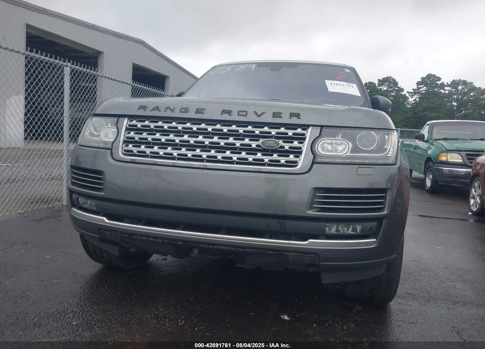 2016 LAND ROVER RANGE ROVER VIN: SALGS2EF3GA317589