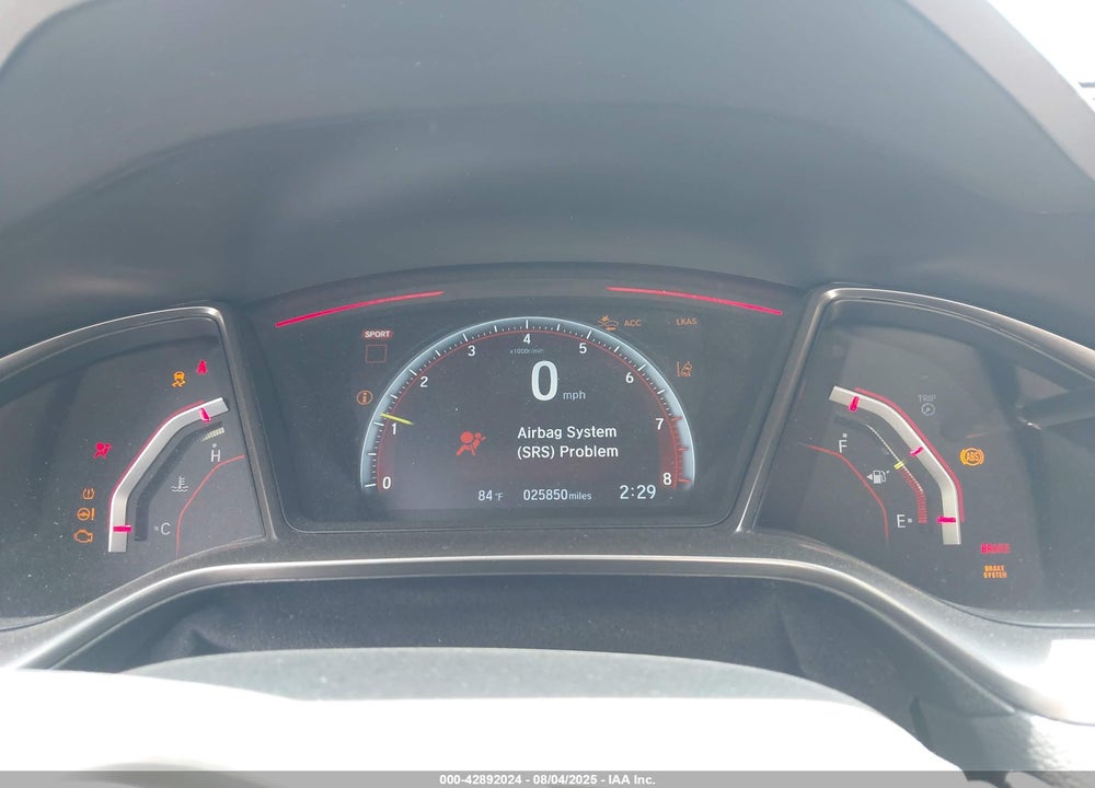 2021 HONDA CIVIC VIN: SHHFK8G7XMU204400