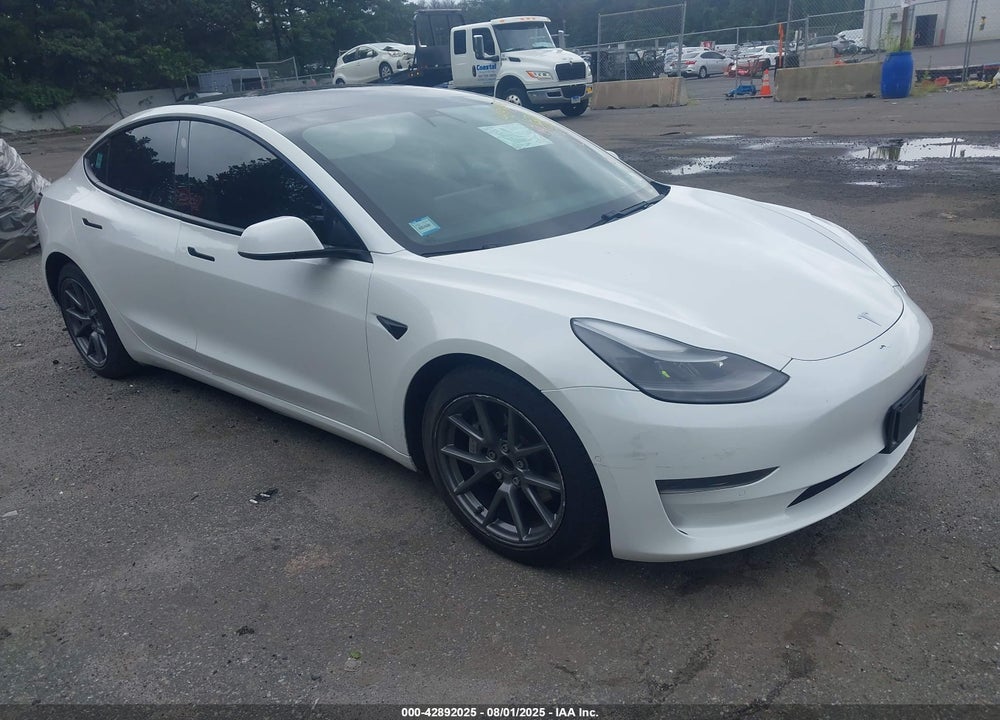 2021 TESLA MODEL 3 STANDARD RANGE PLUS REAR-WHEEL DRIVE VIN: 5YJ3E1EA4MF969006